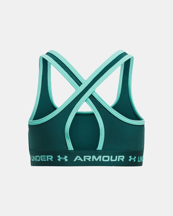 Girls' UA Crossback Sports Bra image number 1