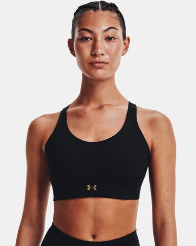 Crop Tops Gymshark  Apex Seamless Crop Top - Black Black Femme