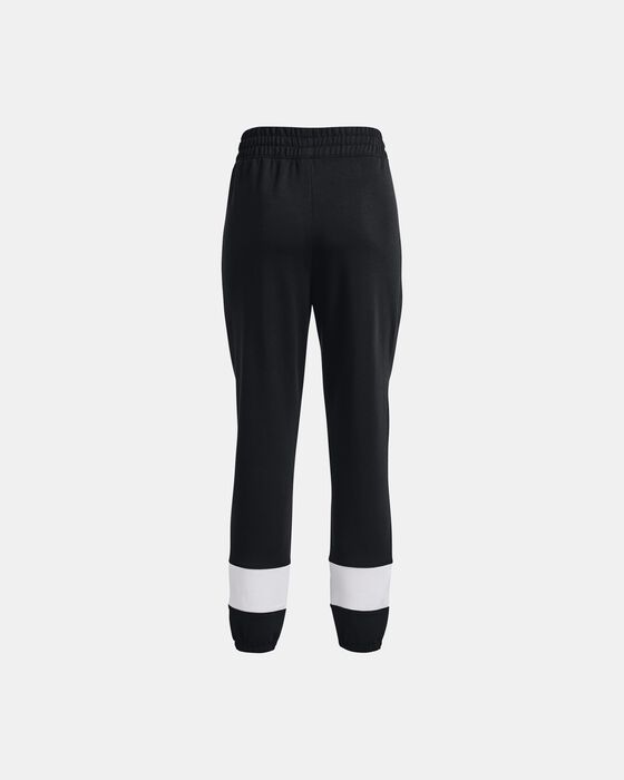Women's UA Rival Terry Colorblock Joggers image number 5