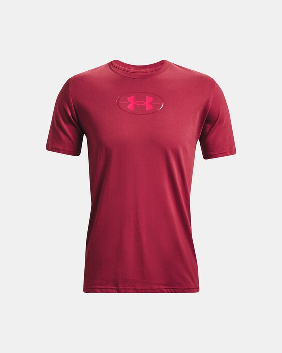 Men's UA Armour Repeat Short Sleeve image number 4