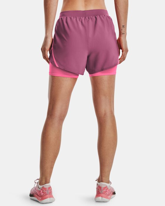 Women's UA Fly-By 2.0 2-in-1 Shorts image number 1