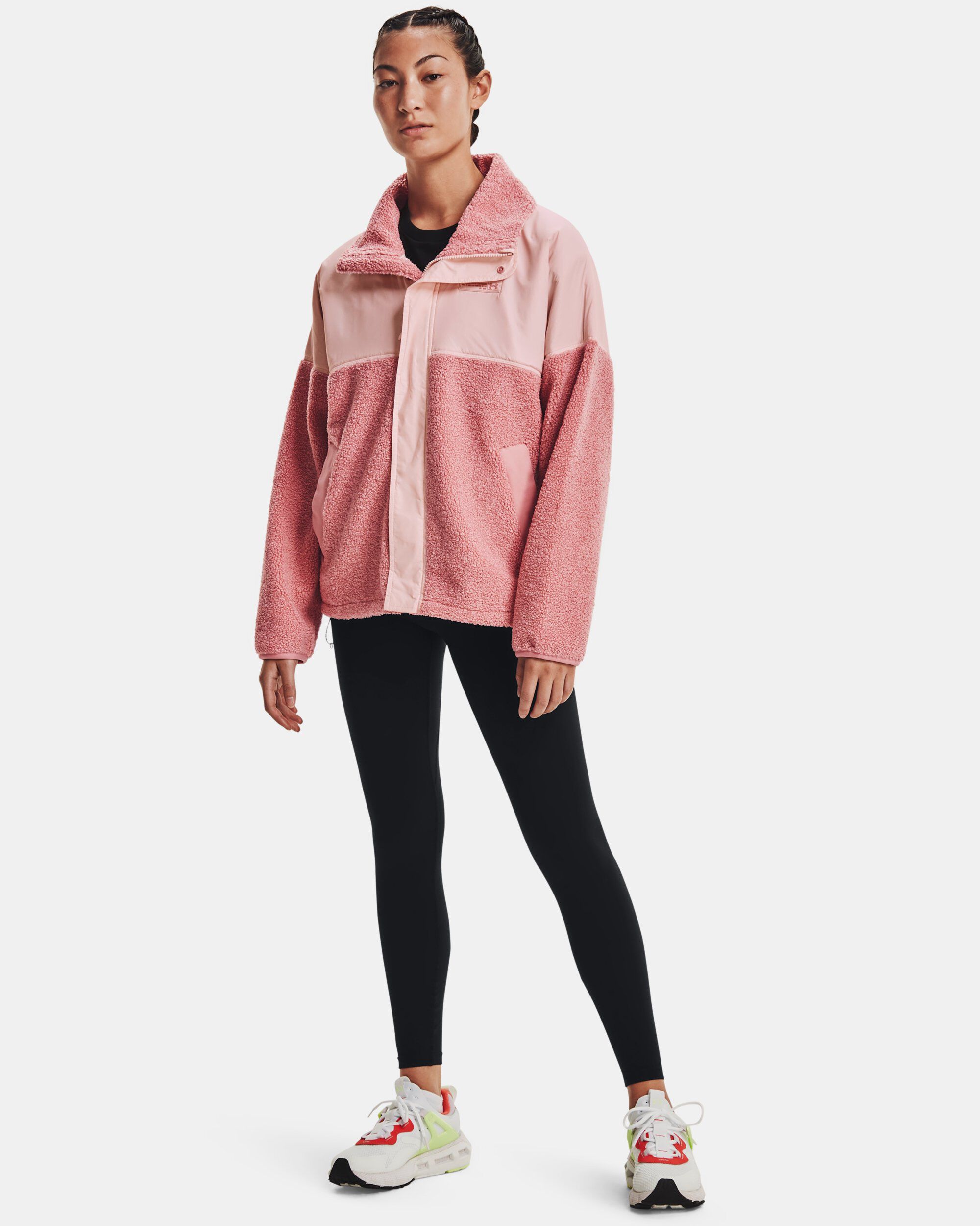 Under armour swacket kids pink sale