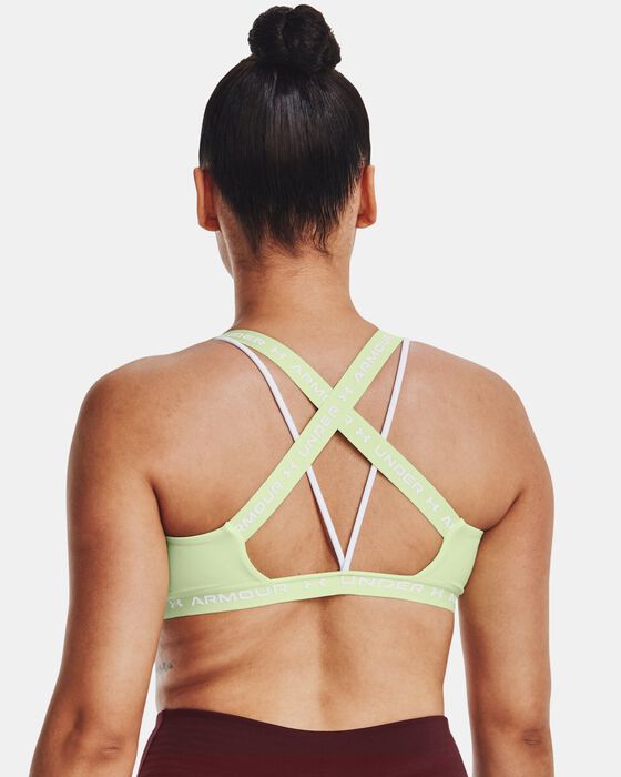 Women's UA Crossback Low Sports Bra image number 4