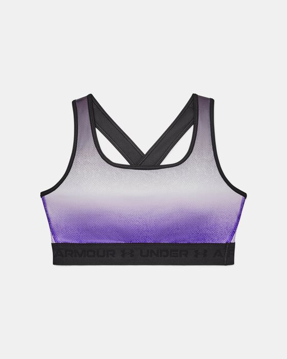 Women's Armour® Mid Crossback International Women's Day Sports Bra image number 2