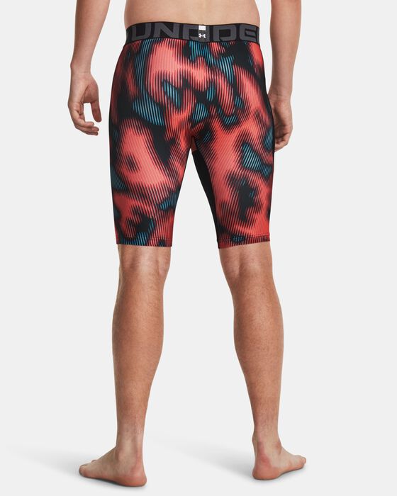 Men's HeatGearÂ® Printed Long Shorts image number 1