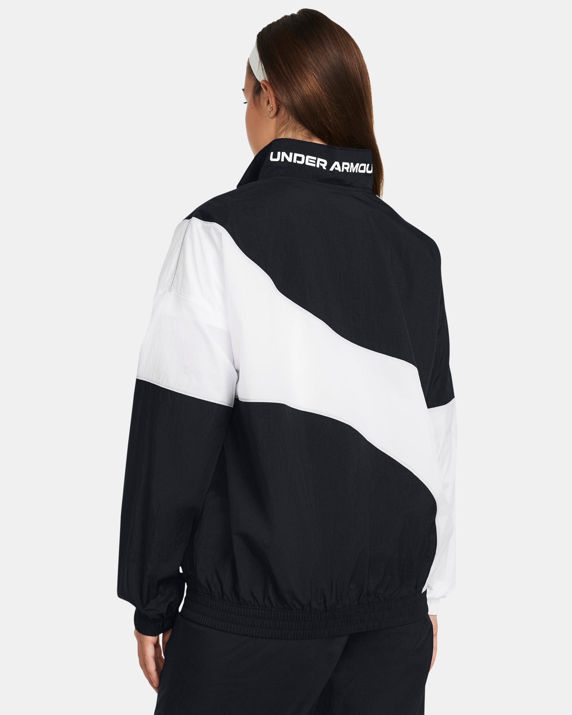 Buy Women s UA Legacy Crinkle Jacket Black in Dubai UAE Under Armour