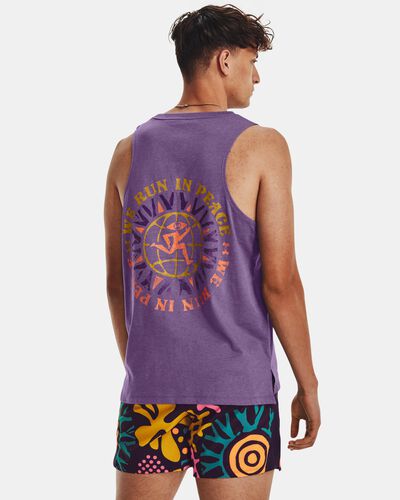 Men's UA We Run In Peace Singlet