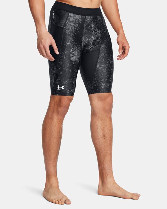 Men's HeatGear® Iso-Chill Printed Long Shorts image number 0