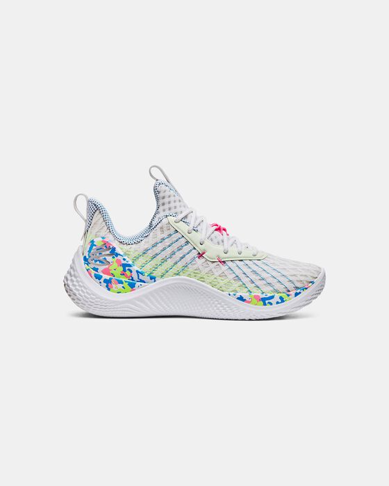 Unisex Curry Flow 10 Splash Party Basketball Shoes image number 2