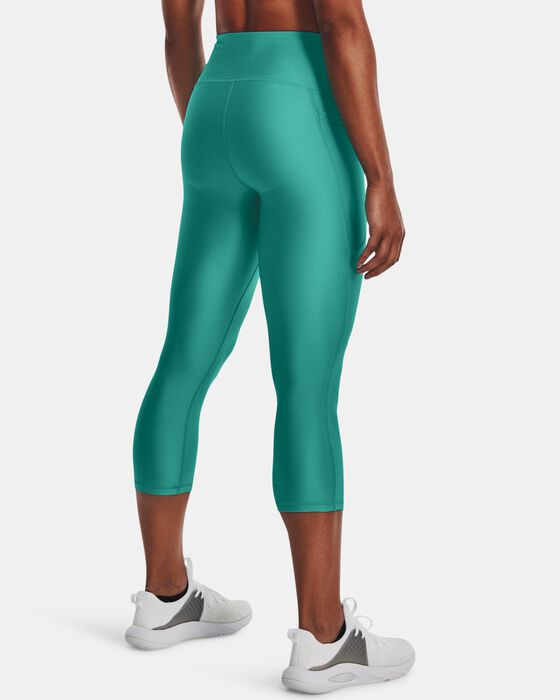 Under Armour Women's HeatGear® Armour No-Slip Waistband Capris Green in  Dubai, UAE