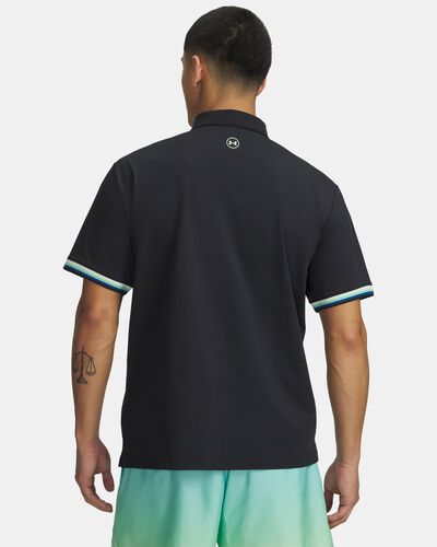 UA ArmourDry Golf Trip Pique