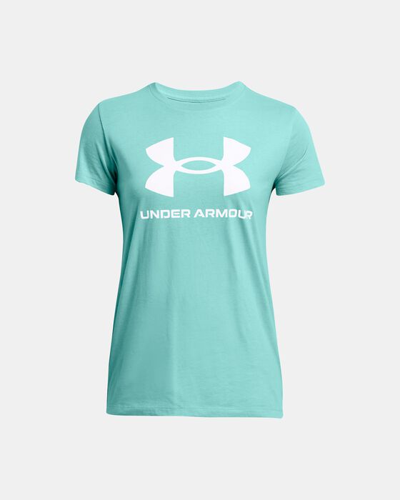 Women's UA Rival Logo Short Sleeve image number 0
