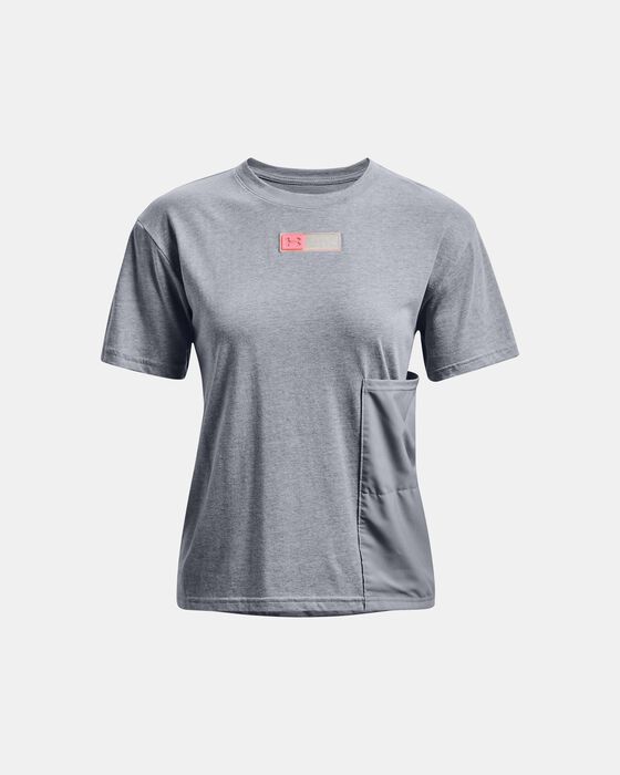 Women's UA Armour+ Pocket T-Shirt Women's UA Armour+ Pocket T-Shirt image number 4