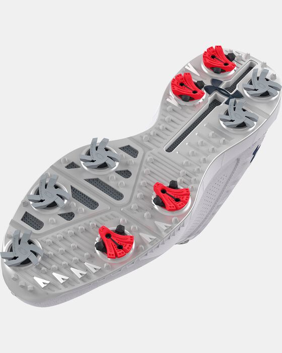 Buy Men's UA HOVR™ Drive Wide (E) Golf Shoes White in Dubai, UAE