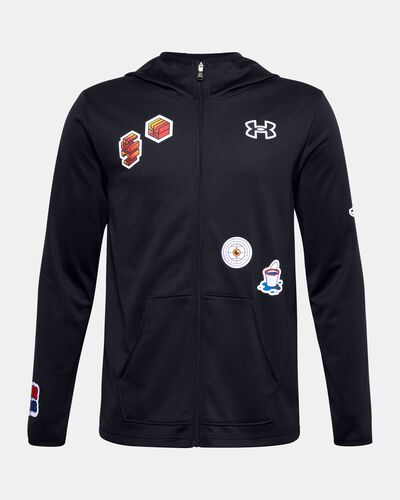 Boys' UA Hoops Warm Up Jacket