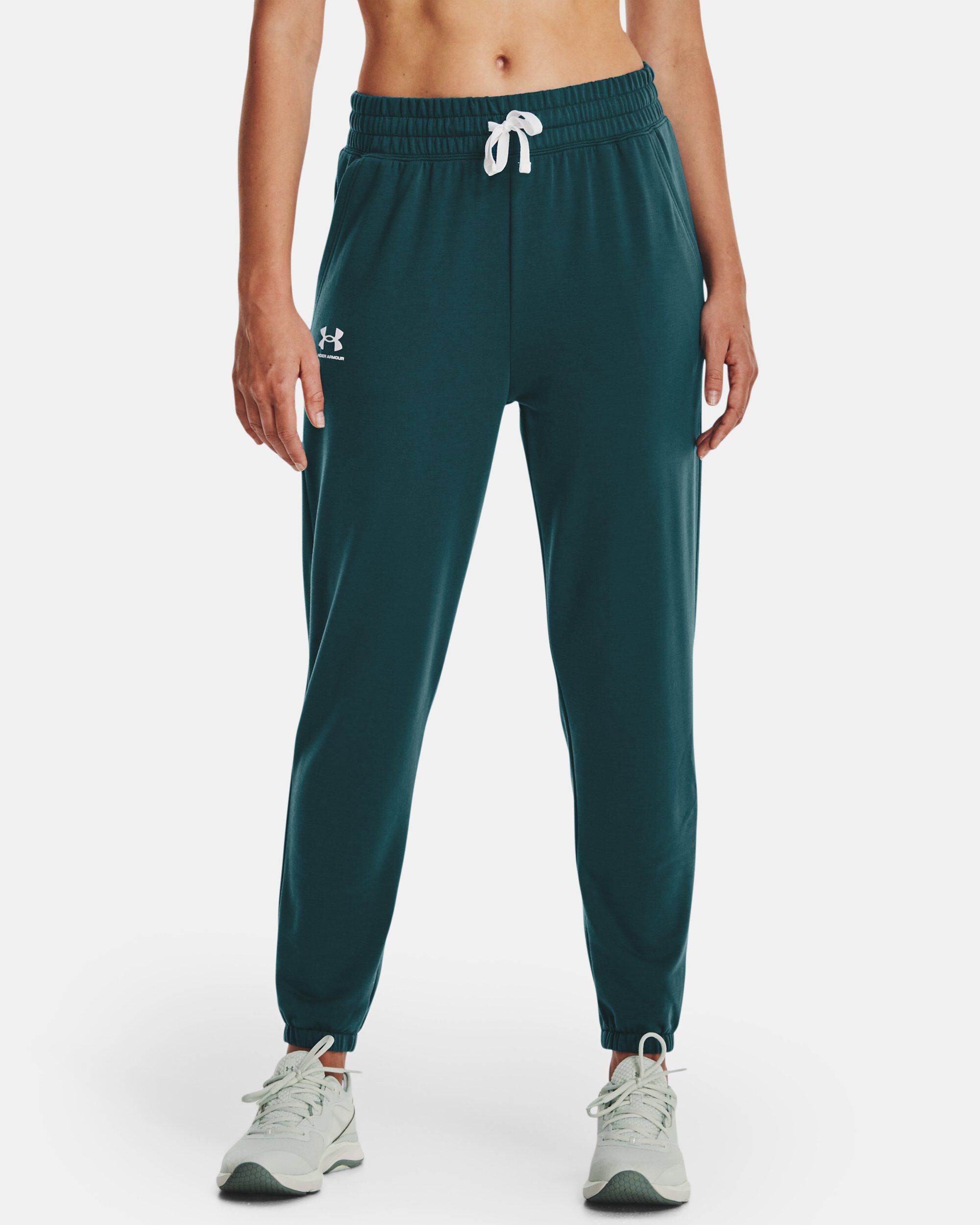 Buy Women s UA Rival Terry Joggers Green in Dubai UAE Under Armour