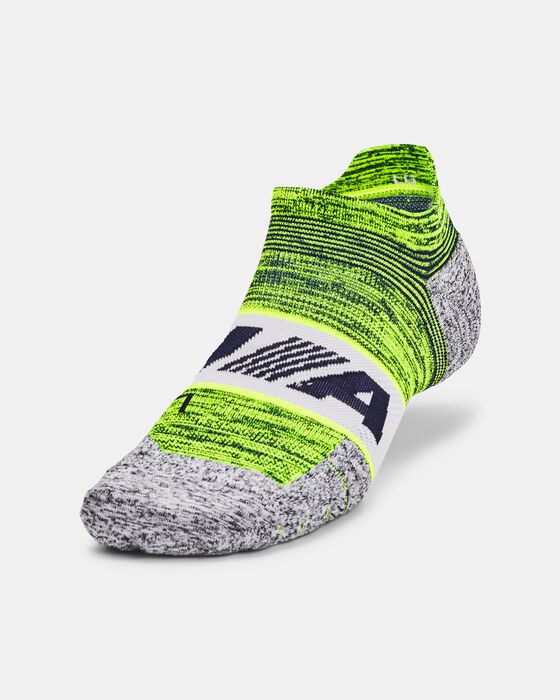 Unisex UA ArmourDry™ Run Cushion No Show Tab Socks image number 1