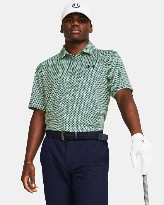 Men's UA Playoff 3.0 Printed Polo image number 0
