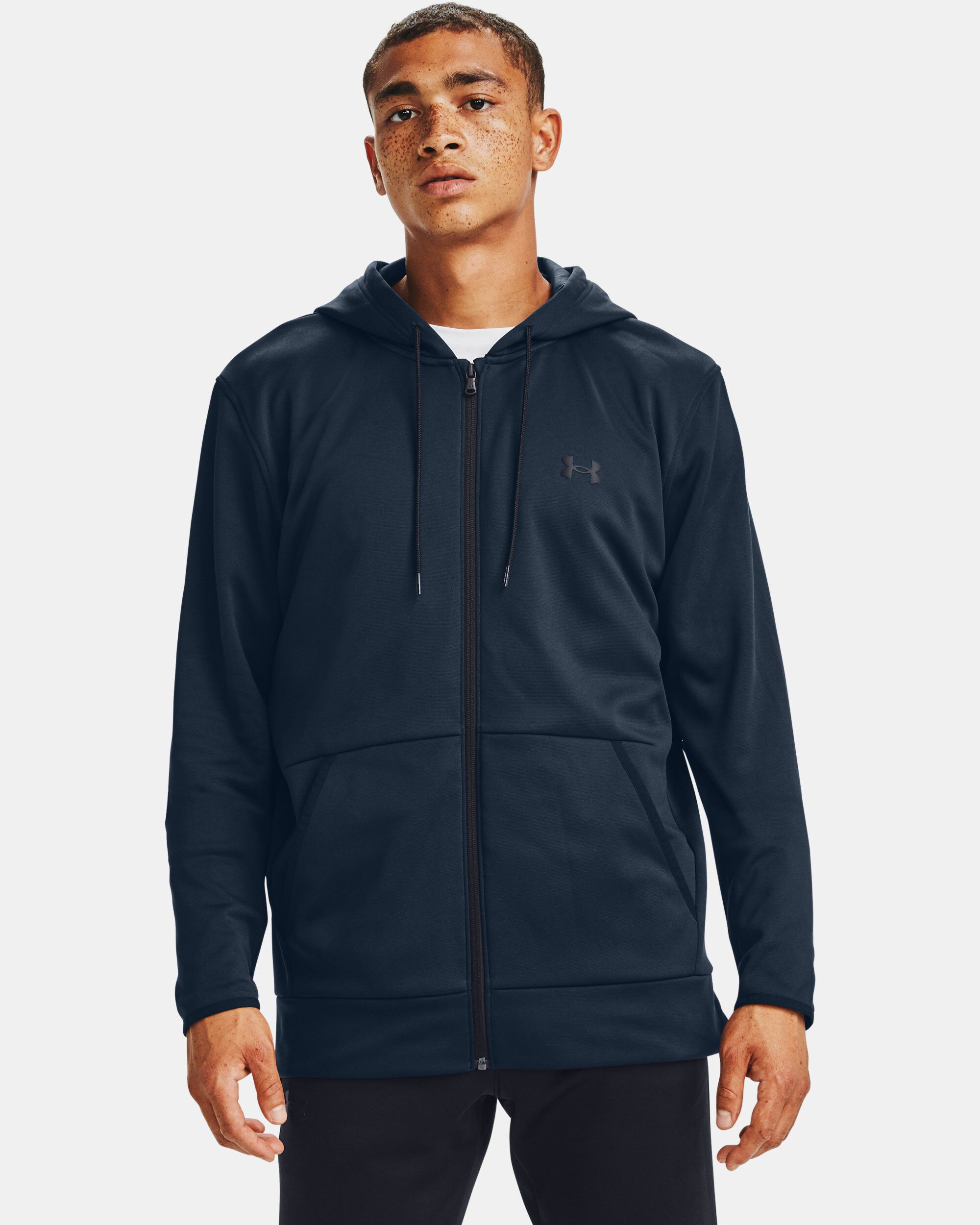 Under armour zip up deals hoodie