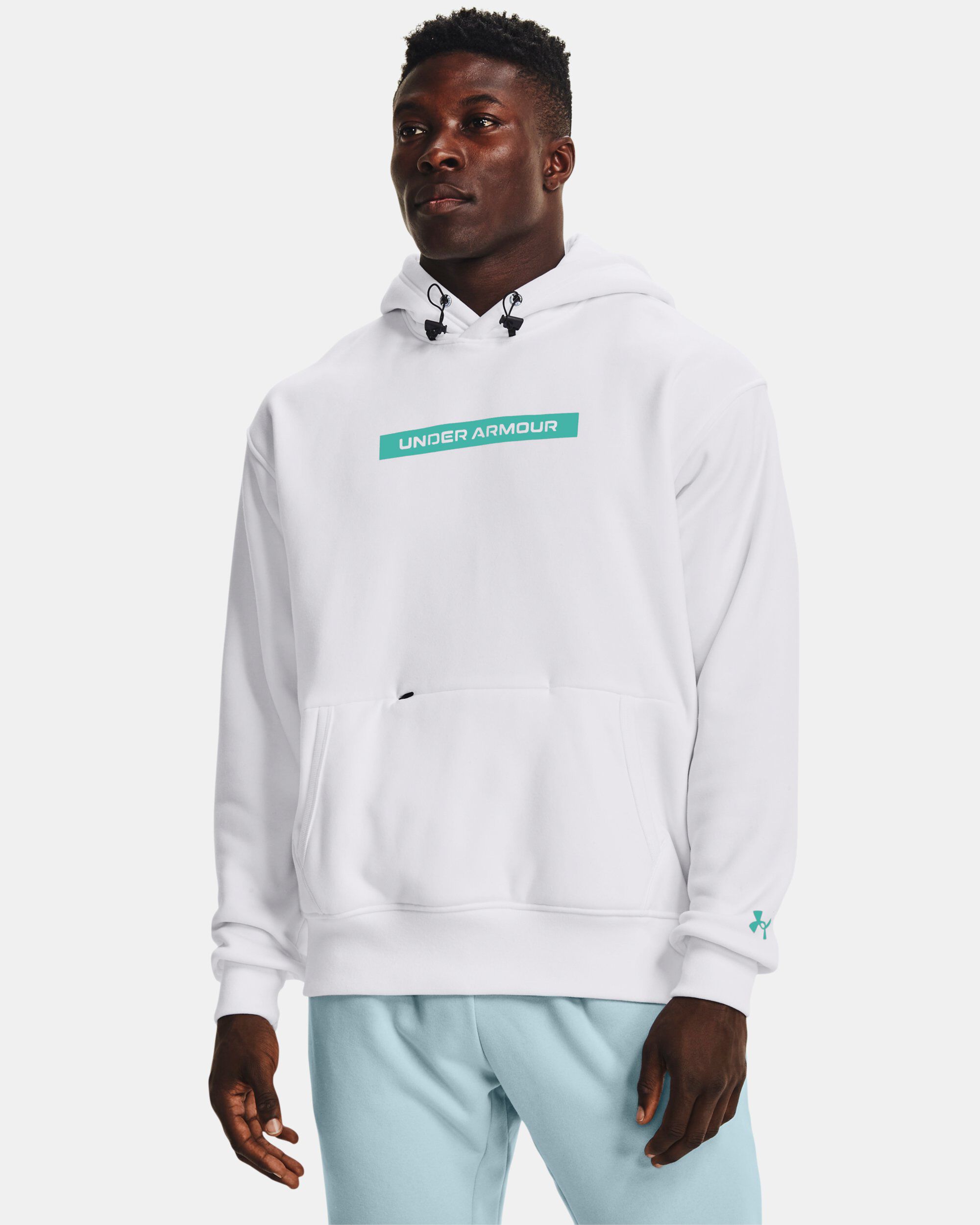 White under armour hoodie clearance
