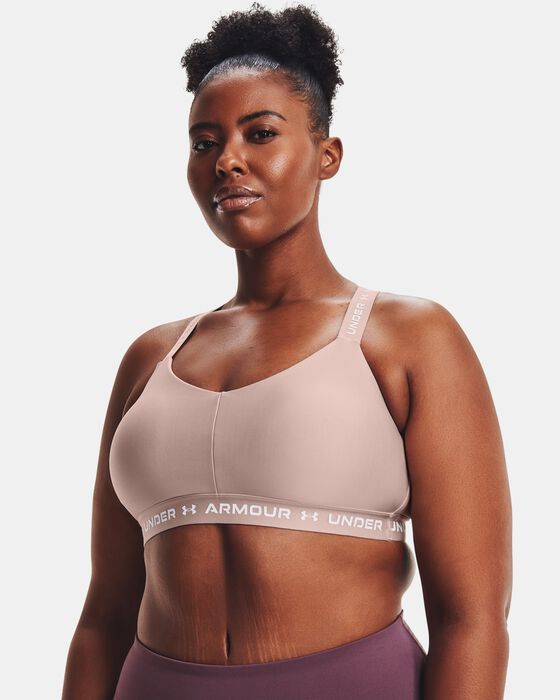 Women's UA Crossback Low Sports Bra image number 3