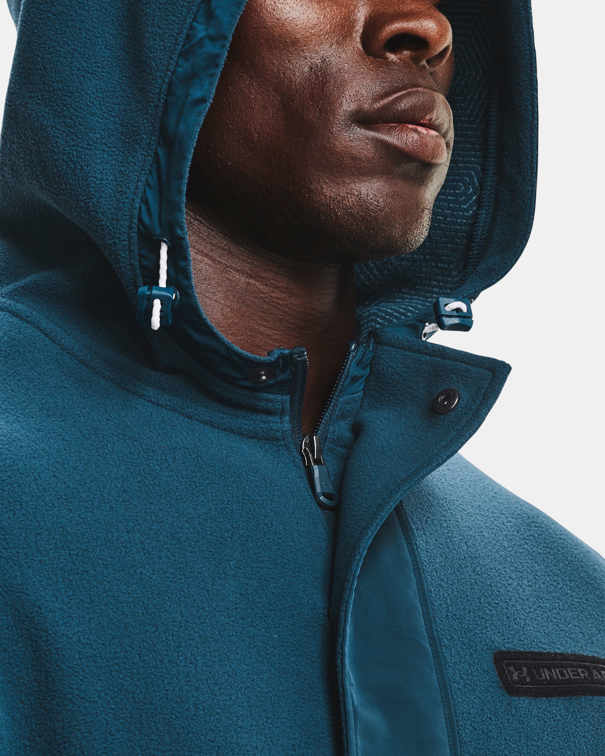 Under armour mens coldgear infrared fleece heavy full zip hoodie 2025