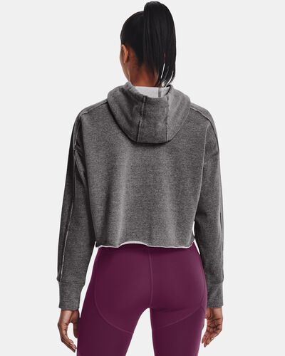 Women's UA Terry Crop Hoodie