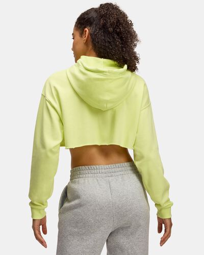 Women's UA Icon Terry Crop Hoodie