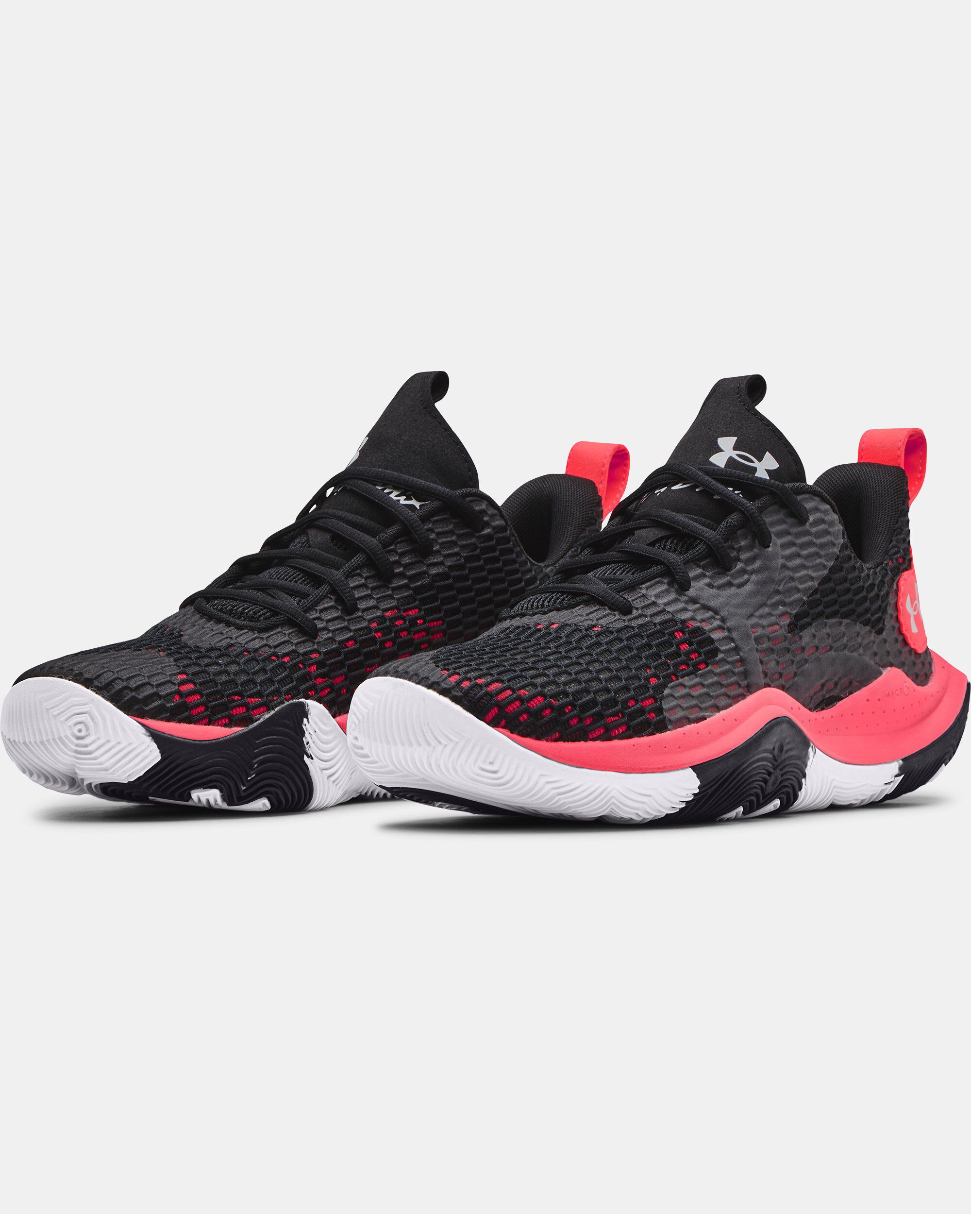 Under Armour Unisex UA Spawn 3 Basketball Shoes Black in Dubai UAE