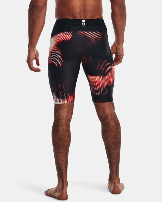 Men's UA Iso-Chill Long Printed Shorts image number 1