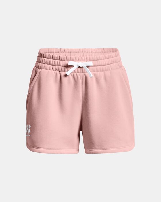 Women's UA Rival Fleece Shorts image number 4