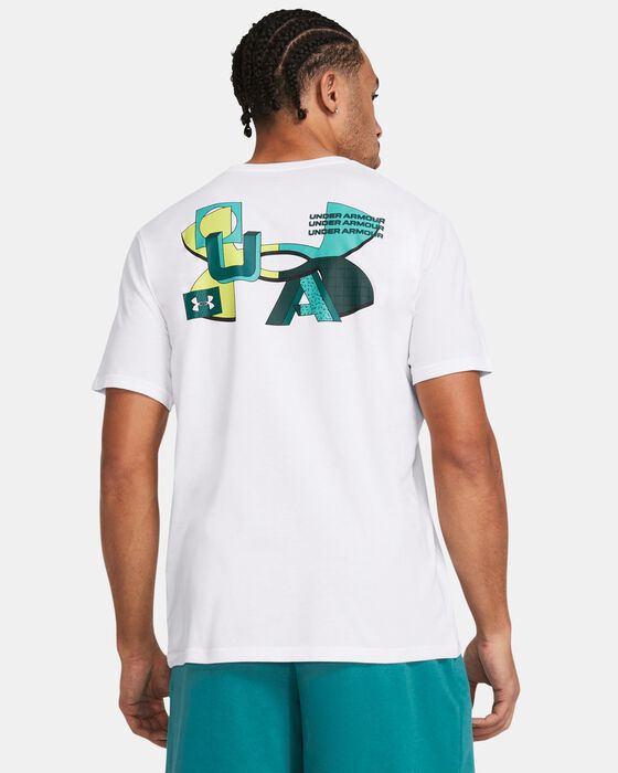 Men's UA Color Block Logo ​Left Chest Short Sleeve image number 1