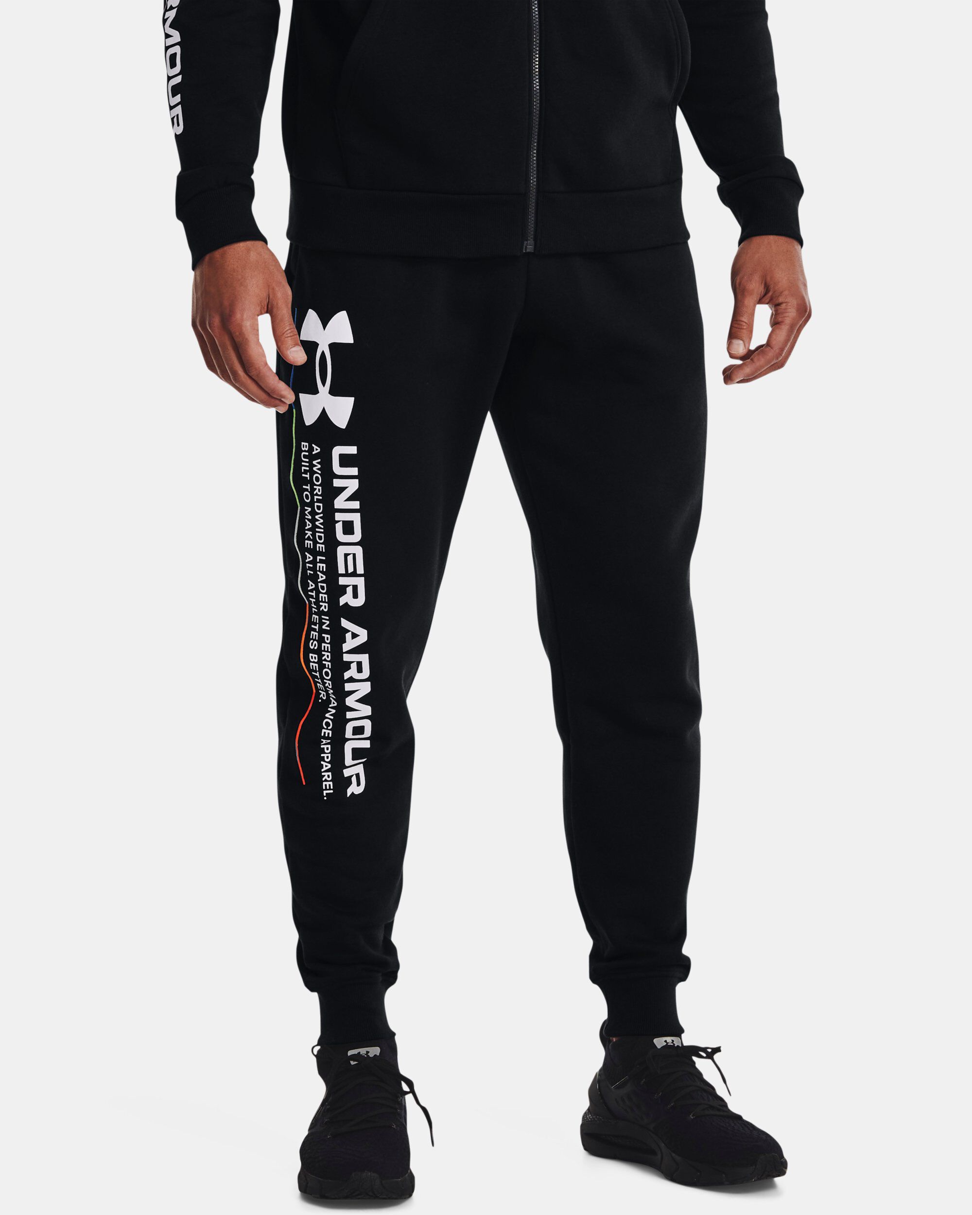 Men's ua rival shop fleece amp joggers