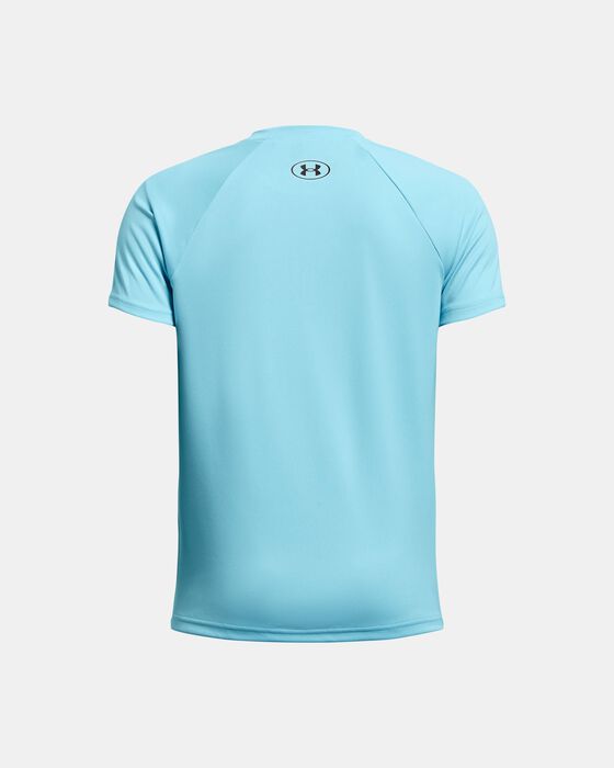 Boys' UA Tech™ Big Logo Short Sleeve image number 1