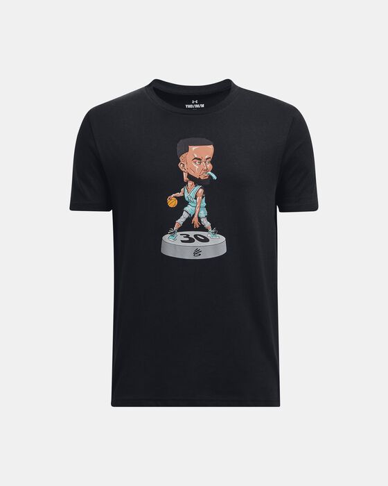 Boys' Curry Bobblehead Short Sleeve image number 0