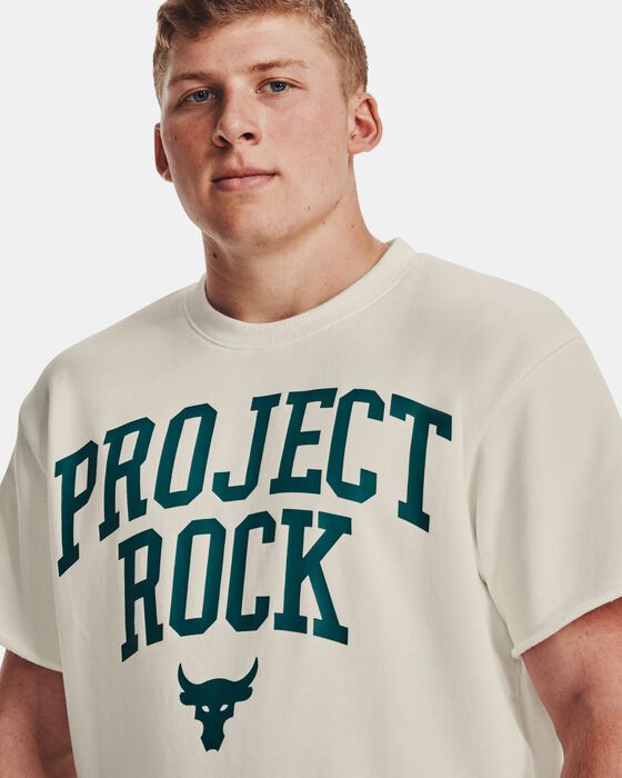 Men's Project Rock Heavyweight Terry T-Shirt image number 4