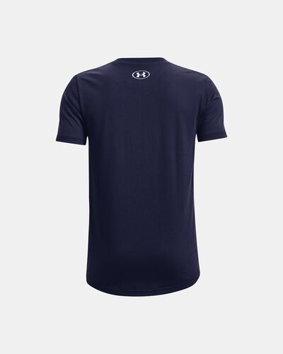 Boys' UA Sportstyle Left Chest Short Sleeve