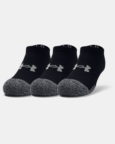 Youth HeatGear® No Show Socks 3-Pack
