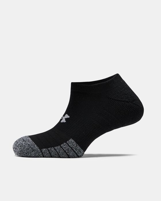 Adult HeatGear® No Show Socks 3-Pack image number 4