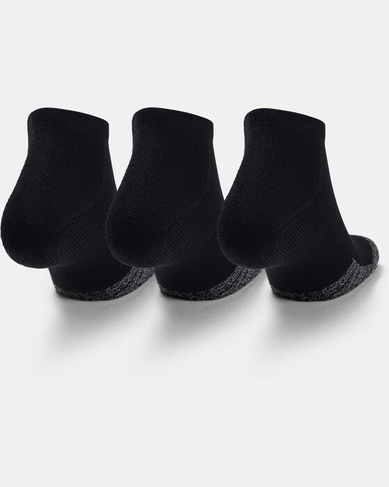 Adult HeatGear® Lo Cut Socks 3-Pack image number 2
