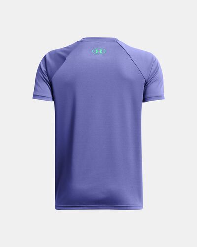 Boys' UA Tech™ Split Wordmark Short Sleeve