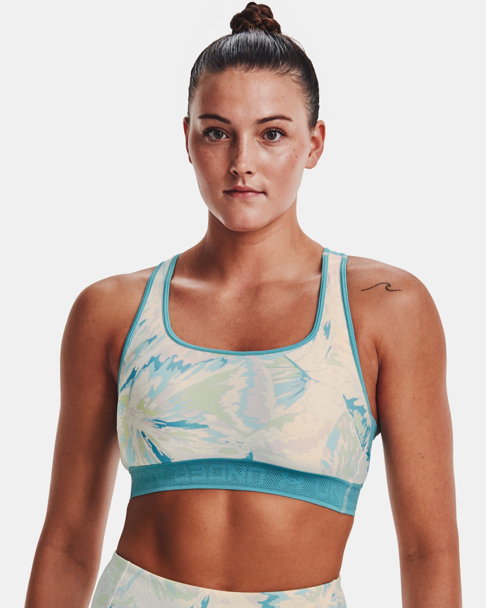 Under Armour Women s Armour Mid Crossback Print Printed Sports