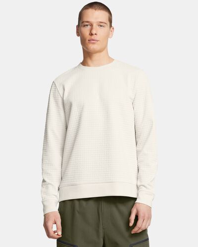 Men's UA Unstoppable Fleece Grid Crew