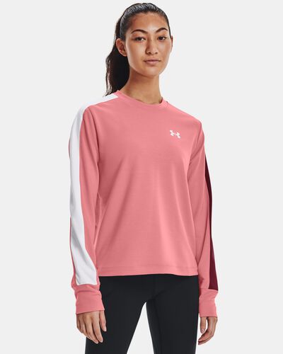Women's UA Rival Terry Colorblock Crew