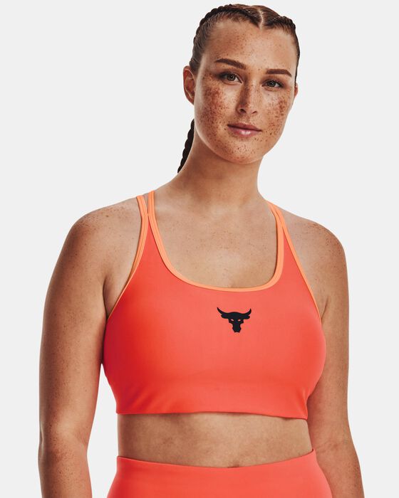 Women's Project Rock Crossback Family Sports Bra image number 2