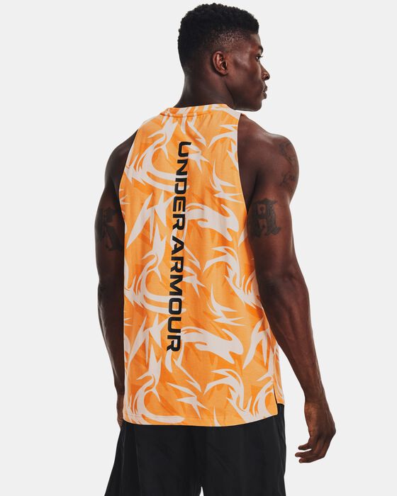 Men's UA Baseline Printed Tank image number 1