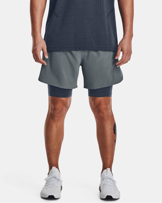 Men's UA Peak Woven 2-in-1 Shorts image number 0