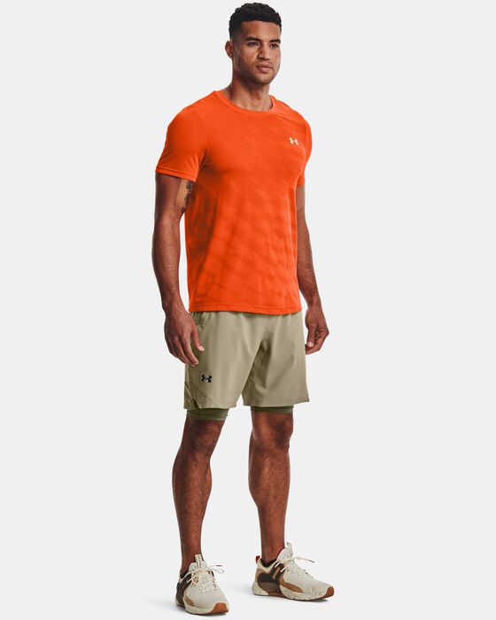 Men's UA Seamless Radial Short Sleeve image number 2