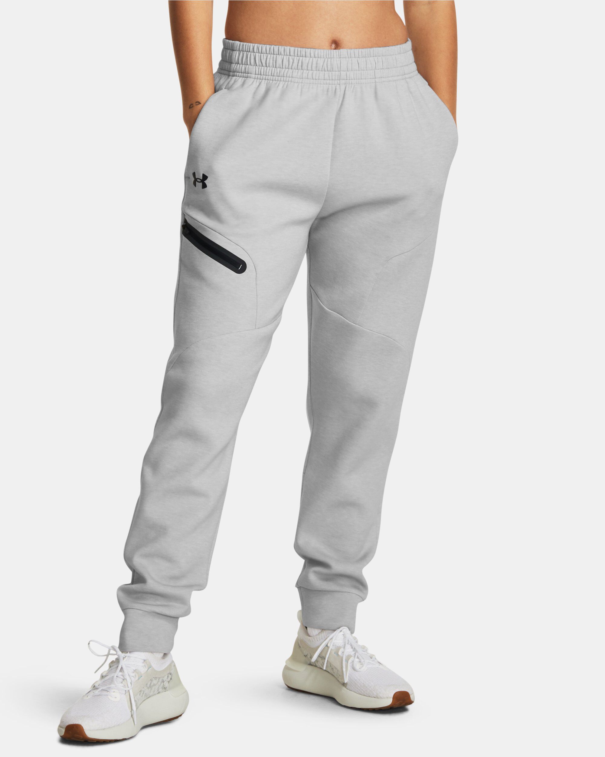 Buy Women s UA Unstoppable Fleece Joggers Grey in Dubai UAE Under Armour