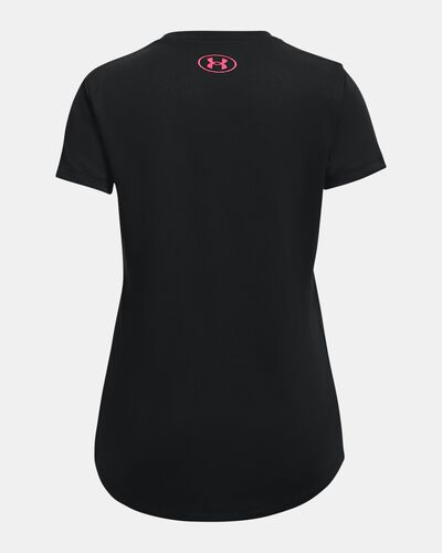 Girls' UA Tech™ Sportstyle Big Logo Short Sleeve